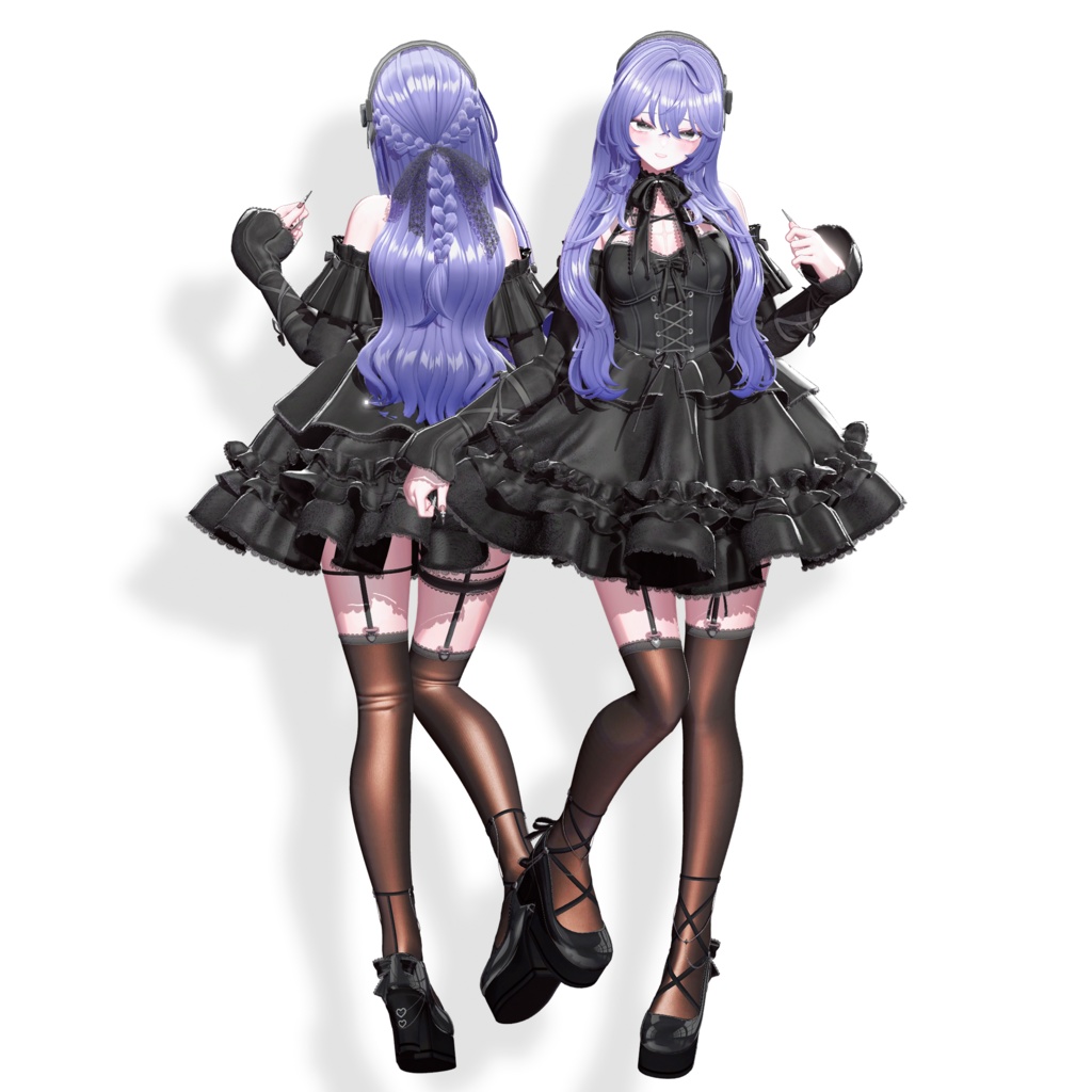 ✨SALE!✨ Layered Smooth Long Hair【17アバター対応】