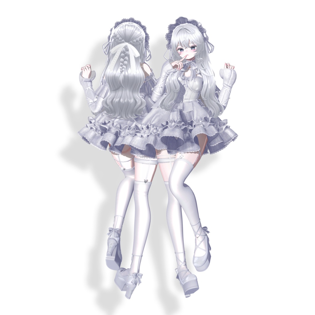 ✨SALE!✨ Layered Smooth Long Hair【17アバター対応】