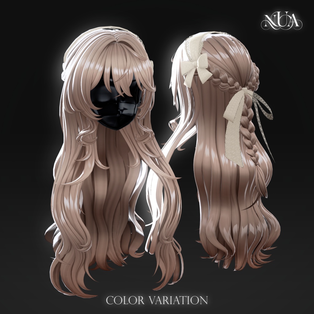 ✨SALE!✨ Layered Smooth Long Hair【17アバター対応】