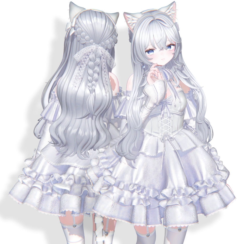 ✨SALE!✨ Layered Smooth Long Hair【17アバター対応】