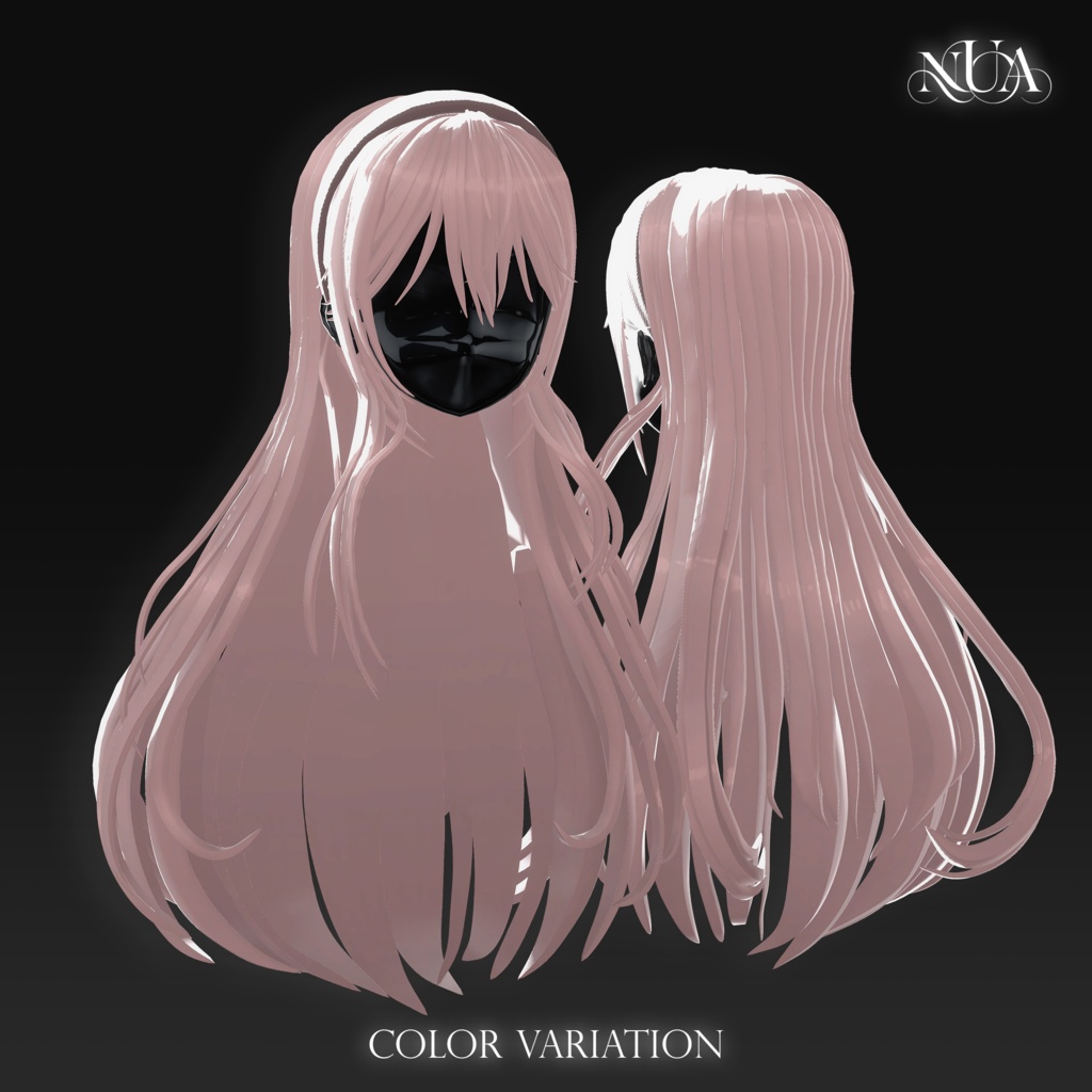 ✨セール中✨ Pure Long Straight Hair【14アバター対応】💖発売間近💖