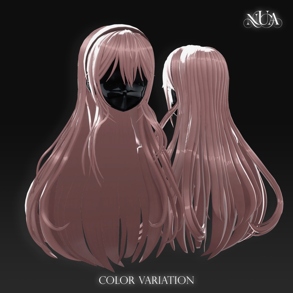 ✨セール中✨ Pure Long Straight Hair【14アバター対応】💖発売間近💖