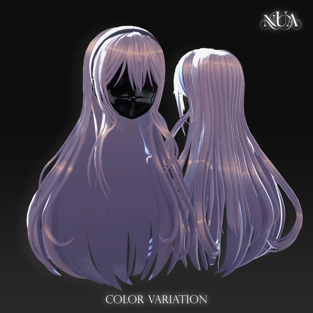 ✨セール中✨ Pure Long Straight Hair【14アバター対応】💖発売間近💖