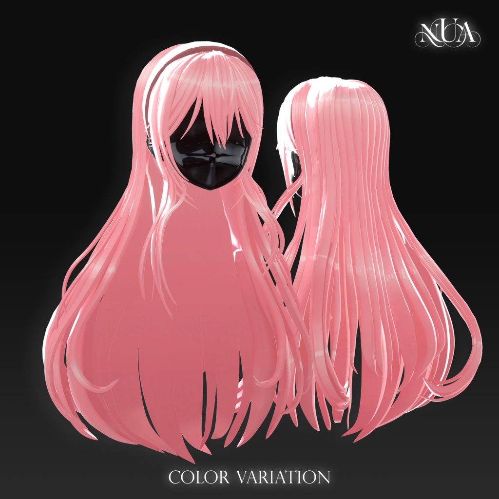 ✨セール中✨ Pure Long Straight Hair【14アバター対応】💖発売間近💖
