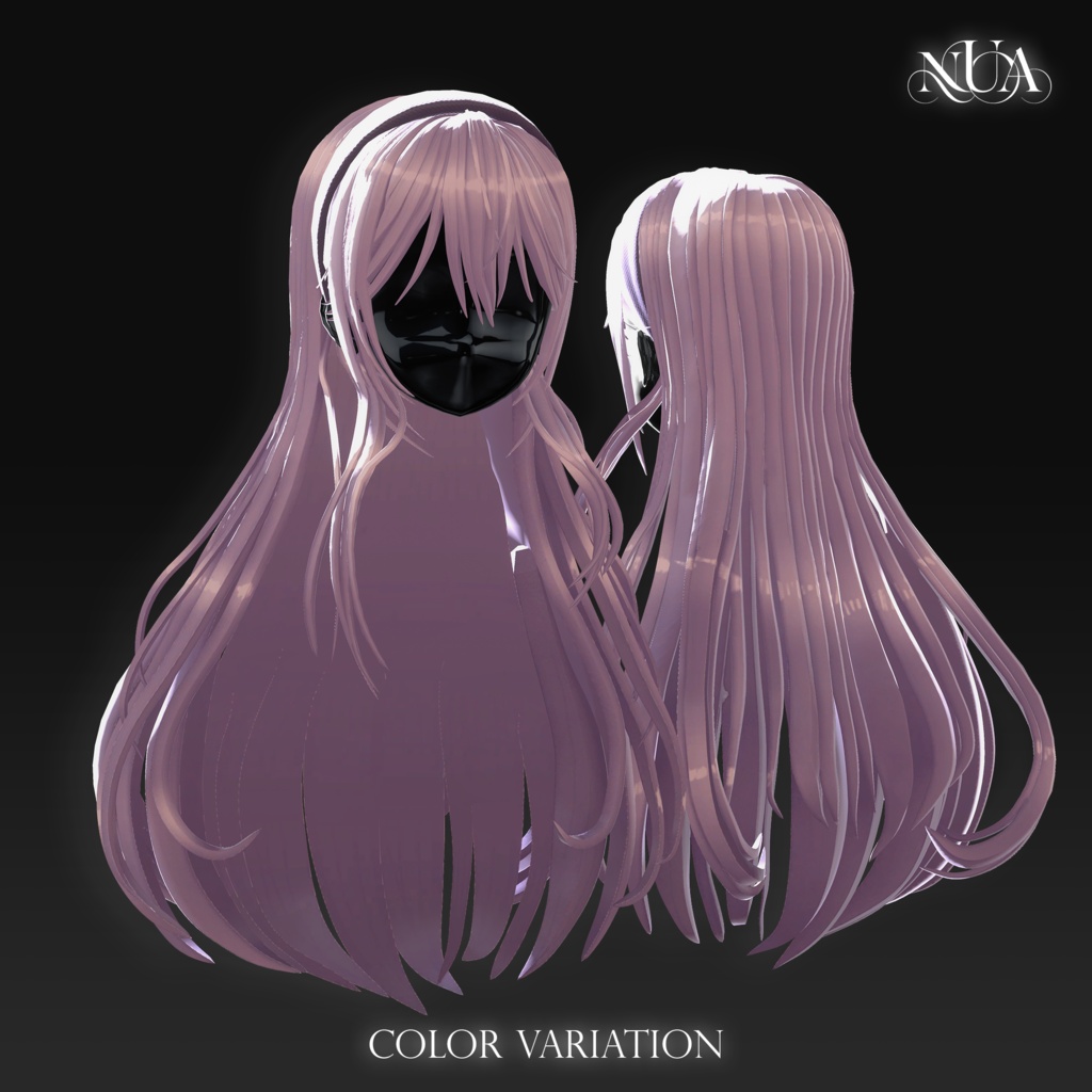 ✨セール中✨ Pure Long Straight Hair【14アバター対応】💖発売間近💖
