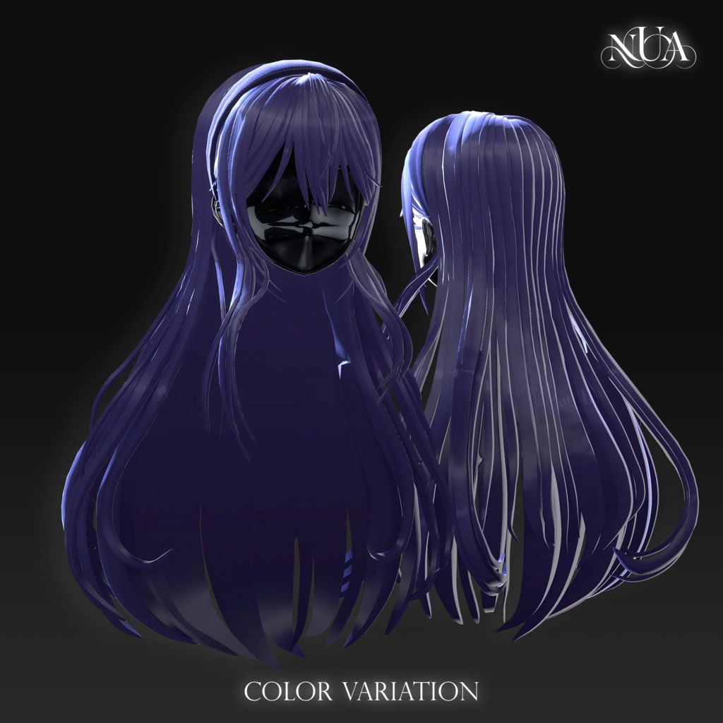 ✨セール中✨ Pure Long Straight Hair【14アバター対応】💖発売間近💖