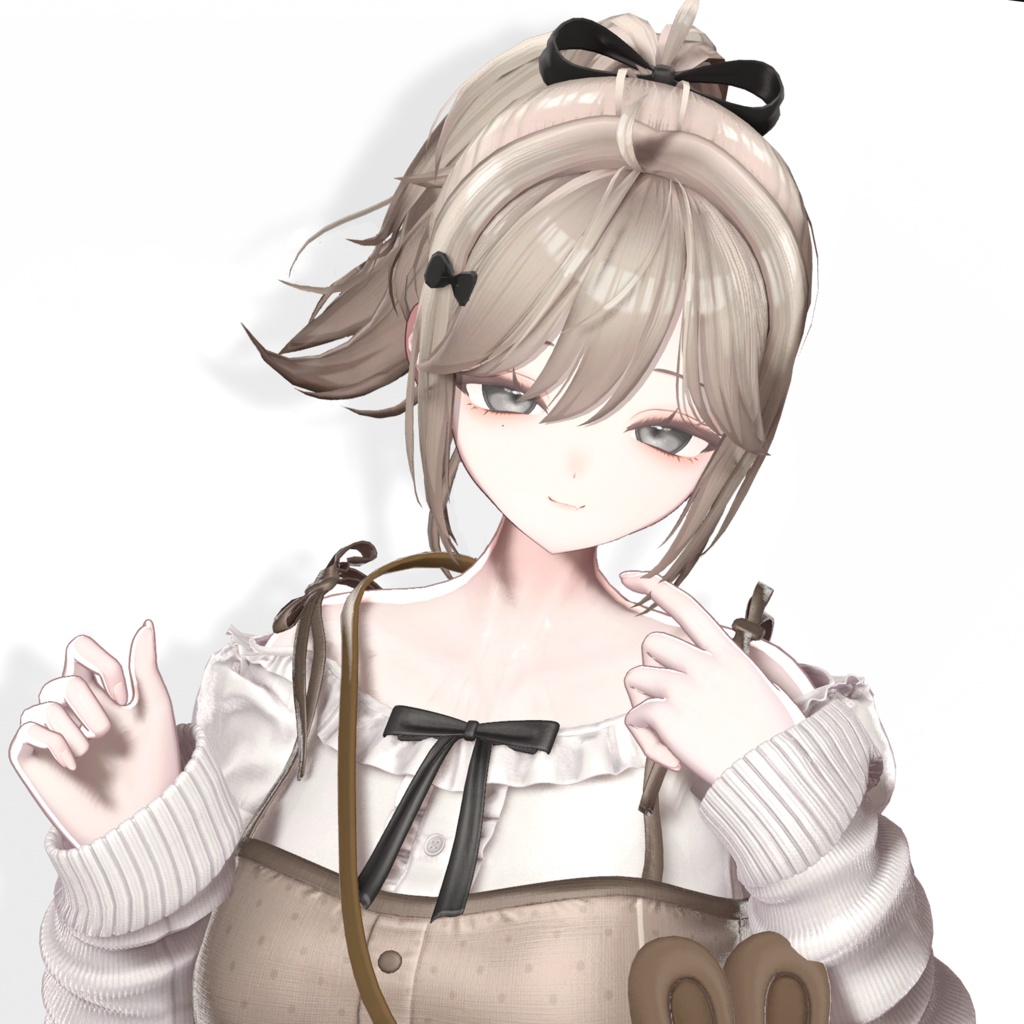 ✨発売間近✨ Casual Ribboned Ponytail【14アバター対応】