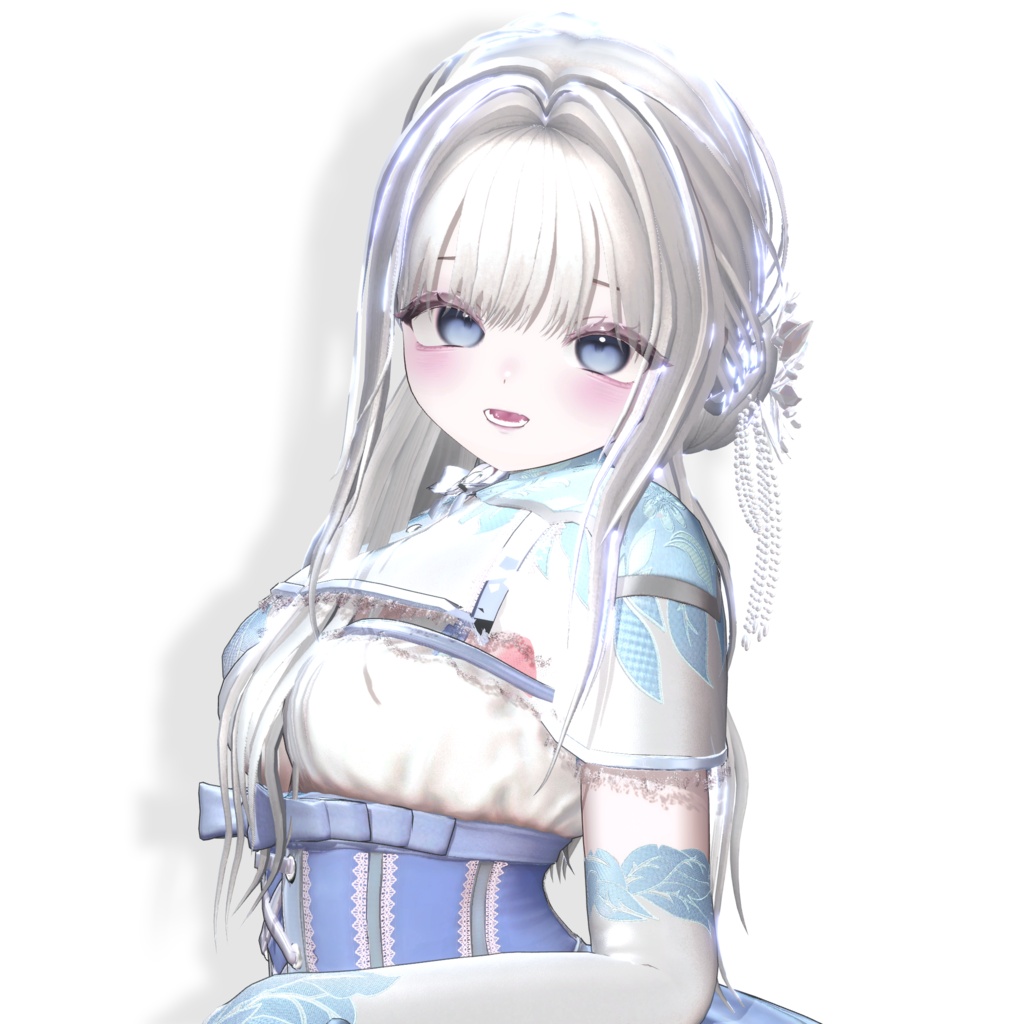 ✨発売間近✨ Classic Floral Half-Up Hair【14アバター対応】