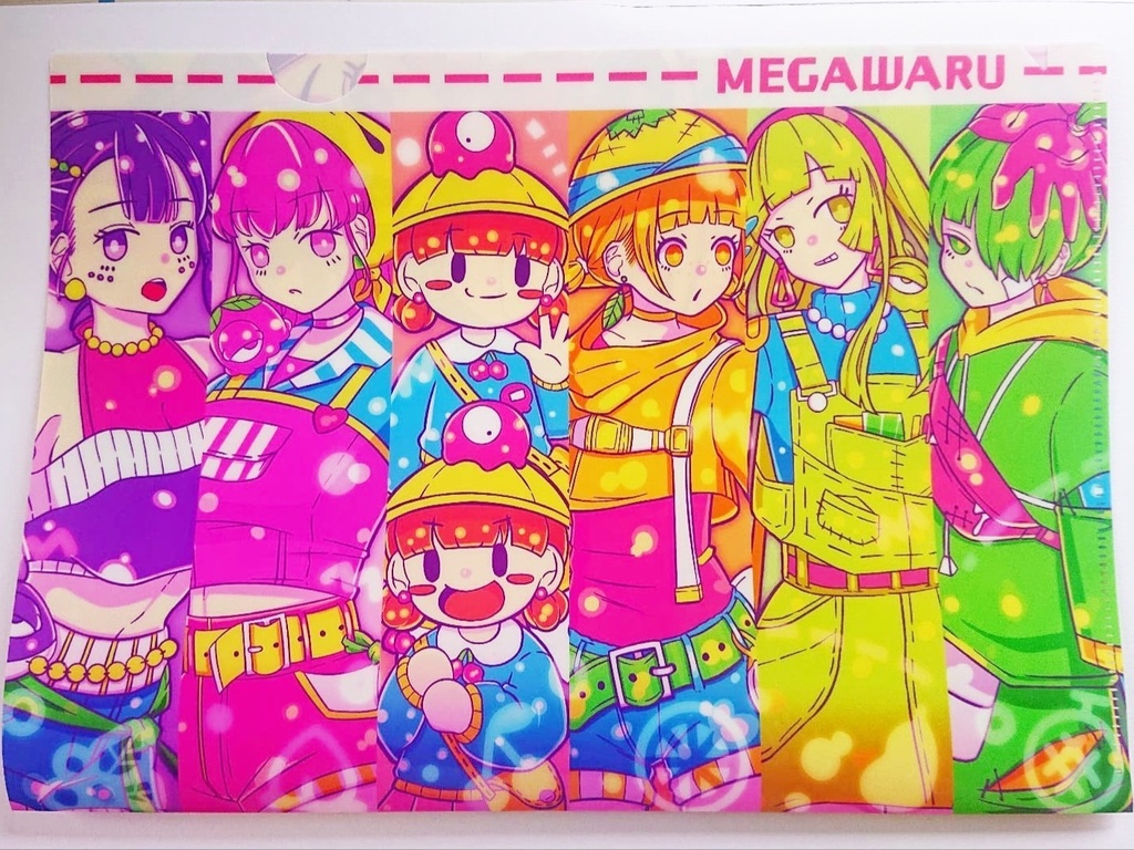 🍇🍑🍒A4クリアファイル🍊🍐🍈