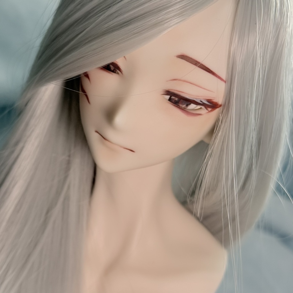 Black & White Studio 黑白自制 24凛 キャスト メイク済 1/3ドールヘッド