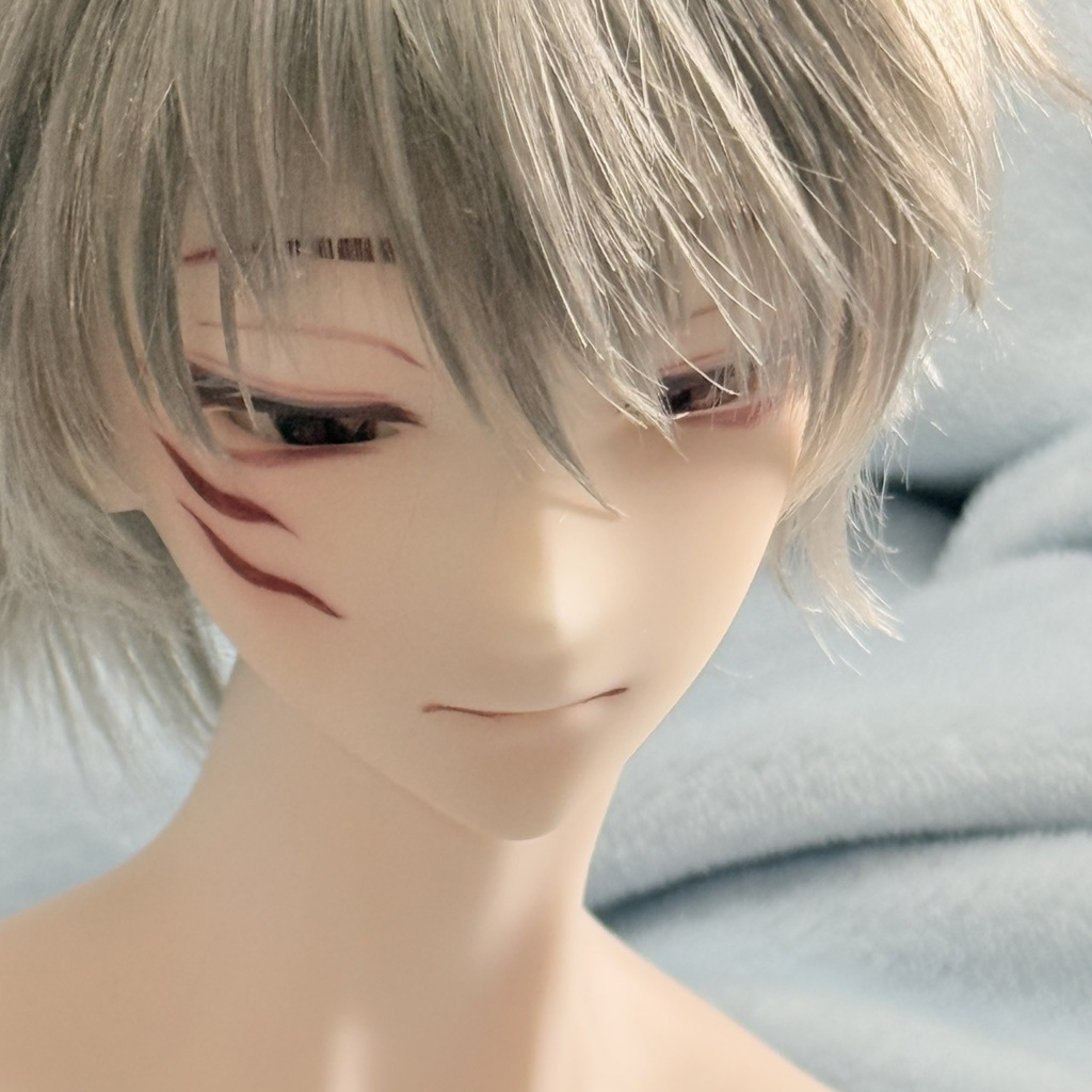 Black & White Studio 黑白自制 24凛 キャスト　メイク済　1/3ドールヘッド