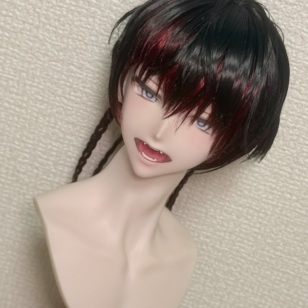 澁火自制　カスタムドールヘッド レジン 狞 70 1/3