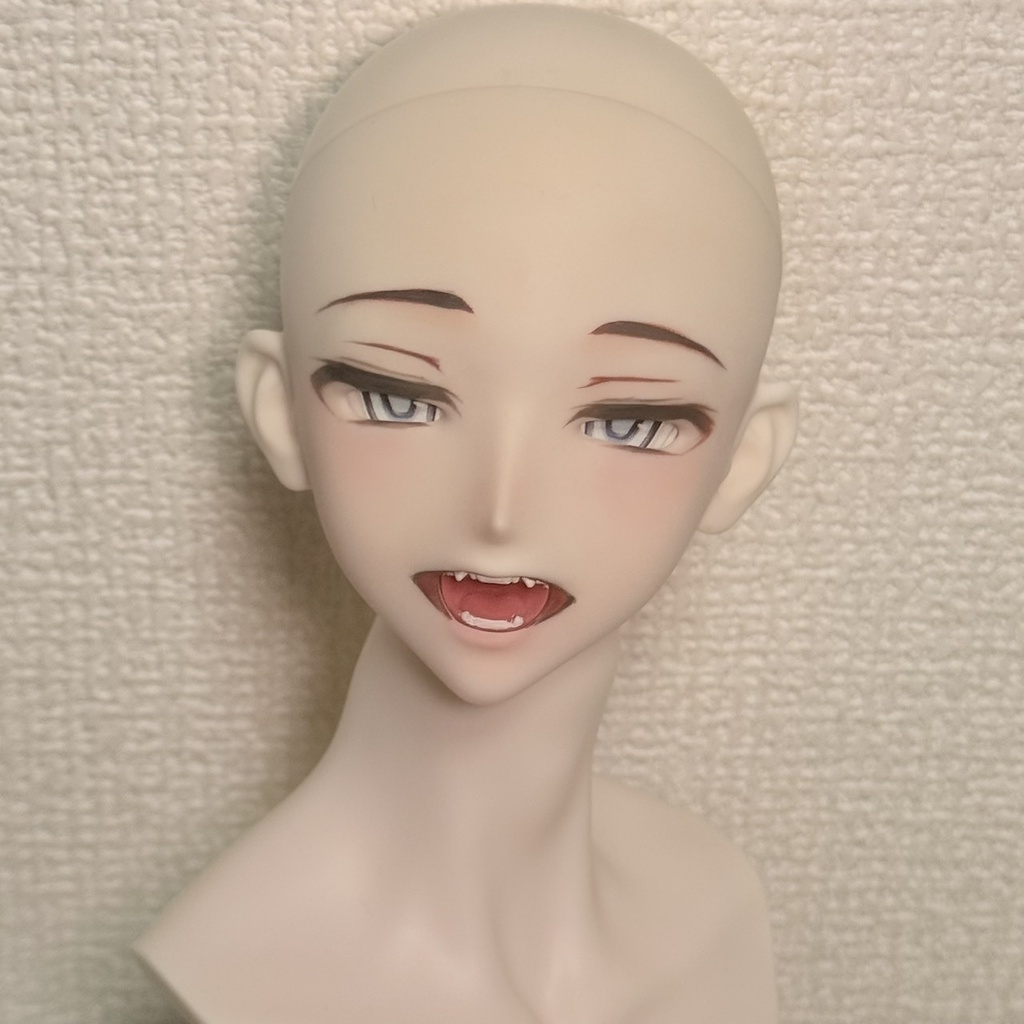 澁火自制 カスタムドールヘッド レジン 狞 70 1/3