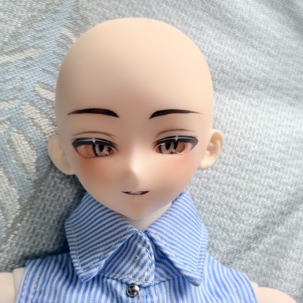 小最自制 小嘟 カスタムドール ヘッド mia粉　1/4 40cm