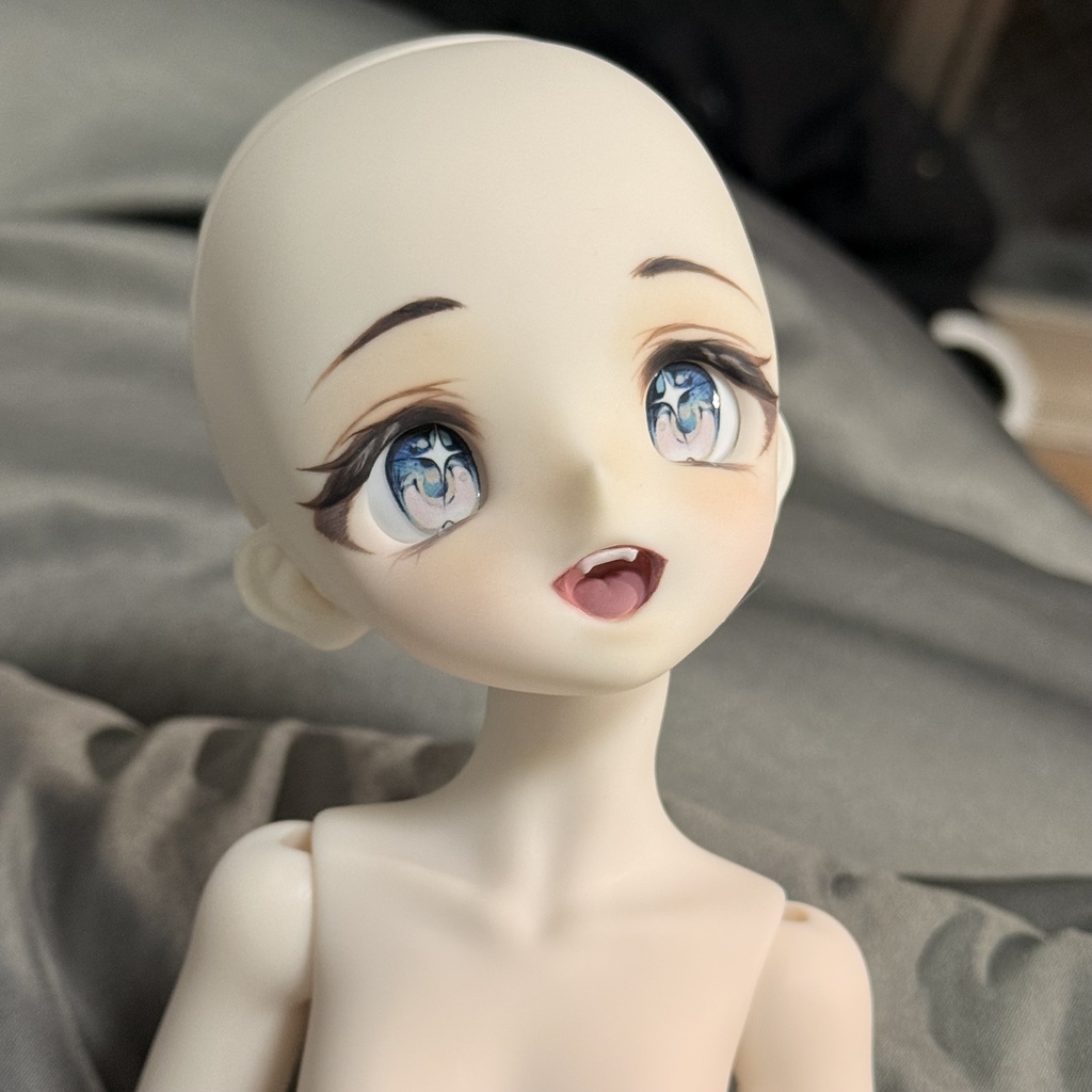 フルセット 1/4ドール サイズ ホワイト ドールボディ