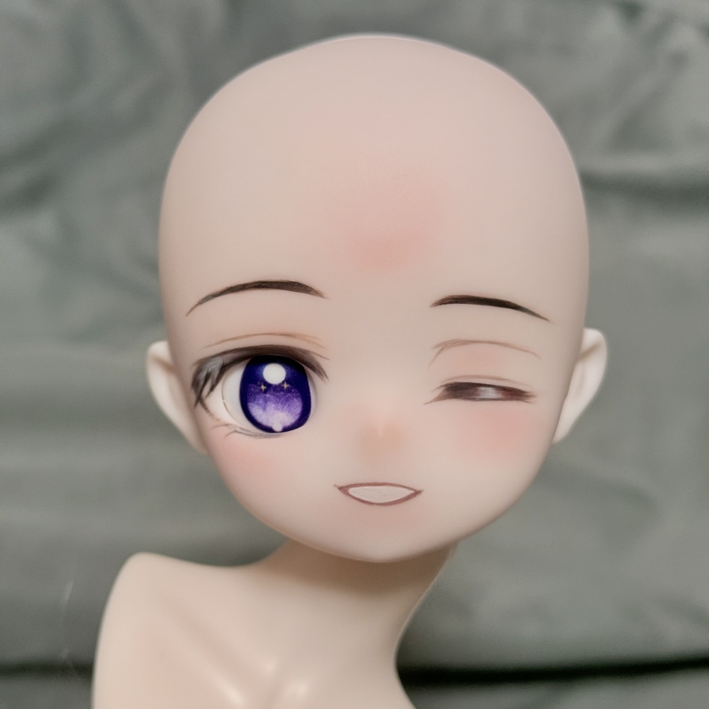 KIMDOLL 桃碎碎 ヘッド セミホワイト　ウィンクMDD imomo 1/4