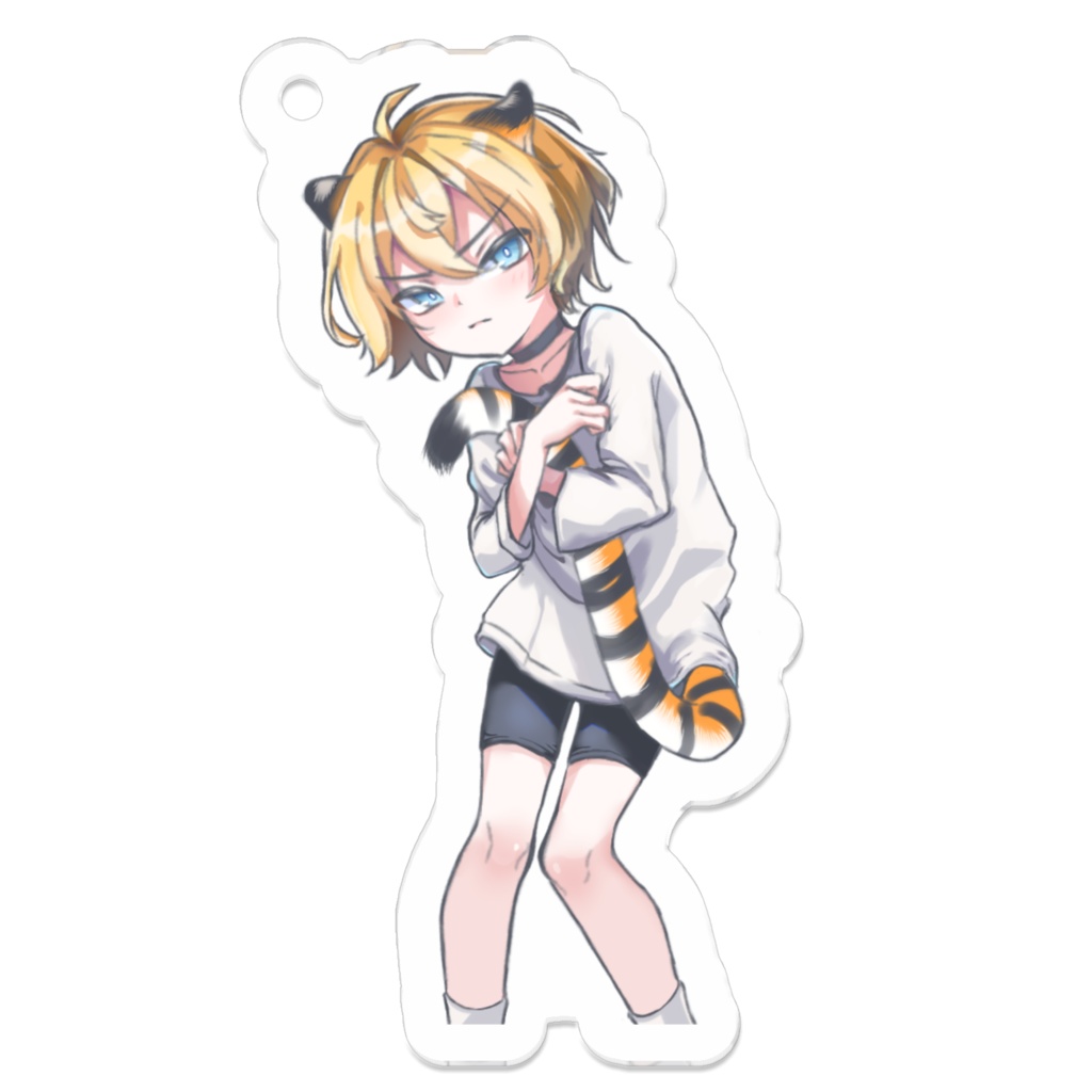 藤野まなと - キーホルダー しっぽ