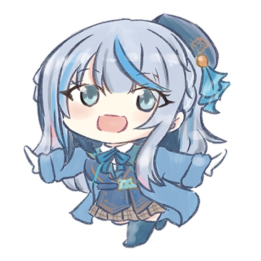 ルカちゃん　アクリルバッヂ