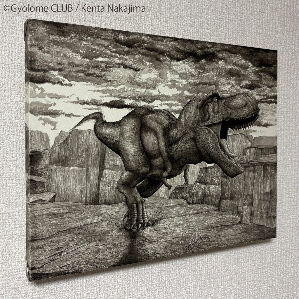 峡谷のティラノサウルス