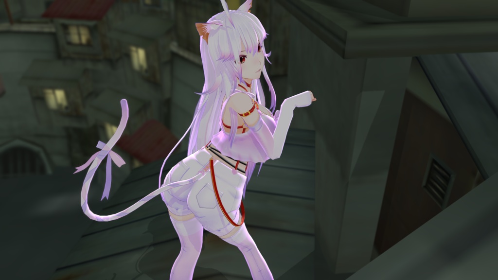 オリジナル3Dモデル 「大葉ねこな」