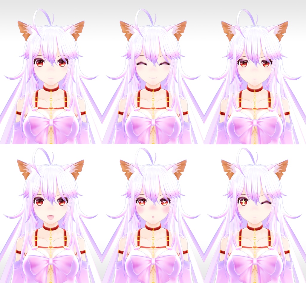 オリジナル3Dモデル 「大葉ねこな」