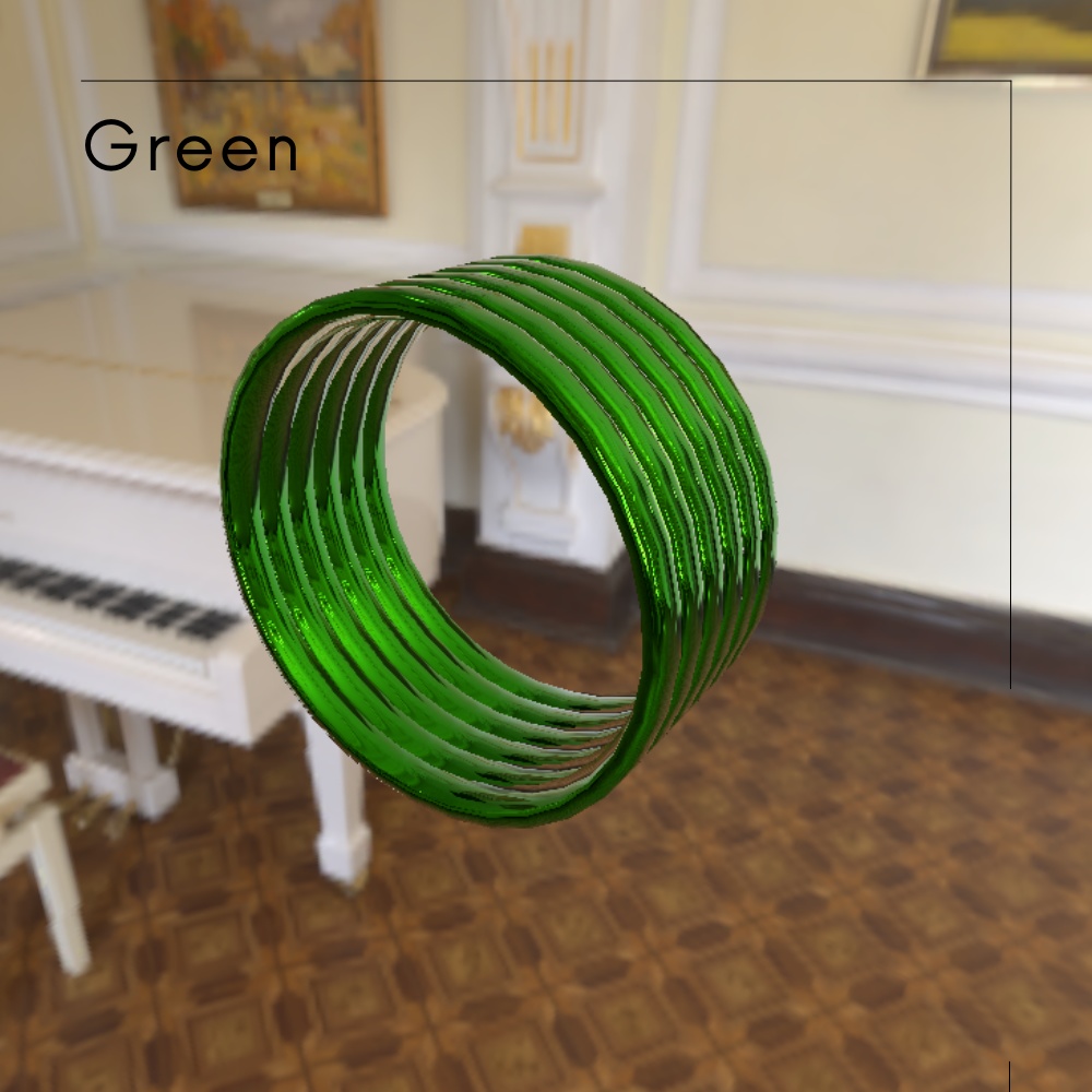 アームブレスレット【3Dモデル】