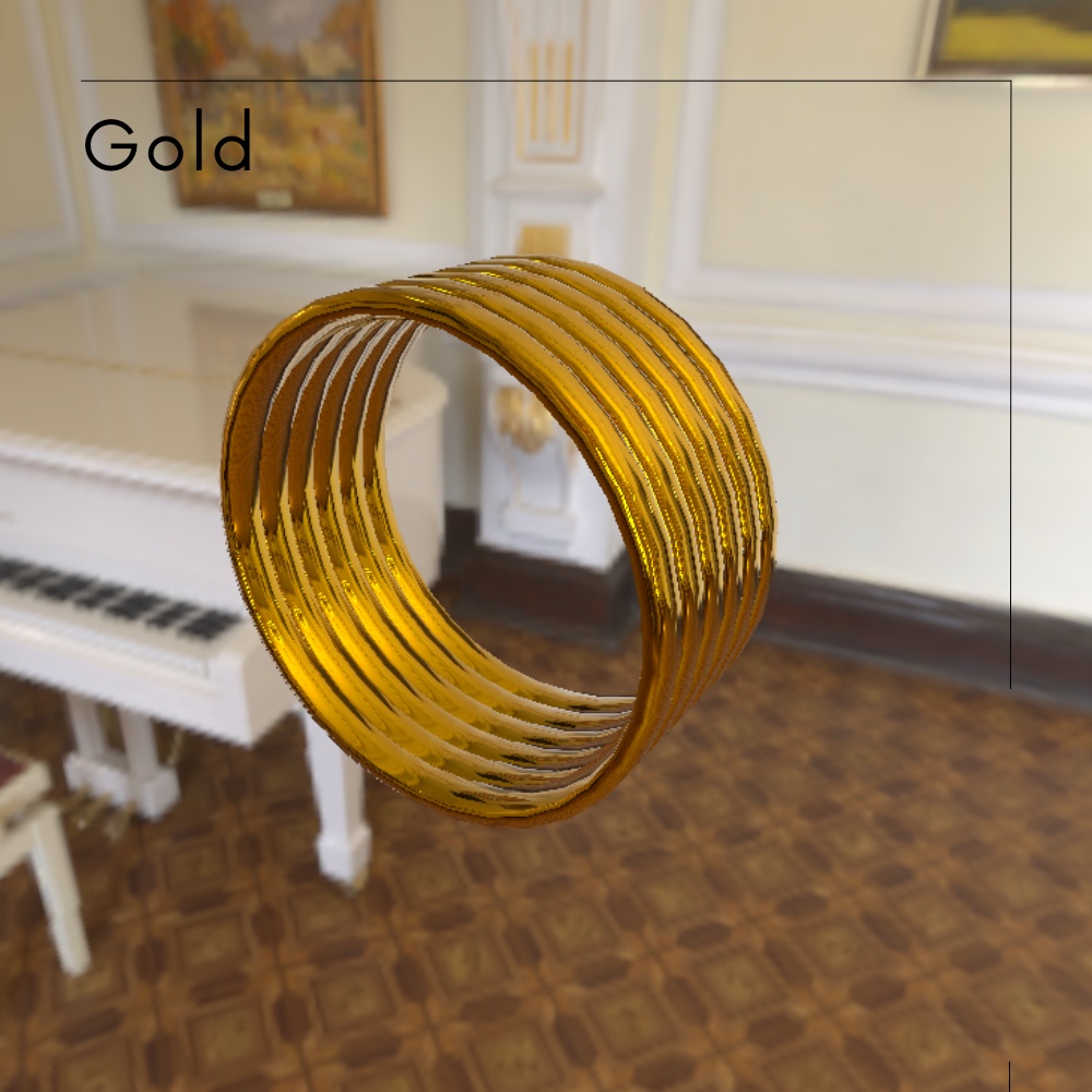 アームブレスレット【3Dモデル】