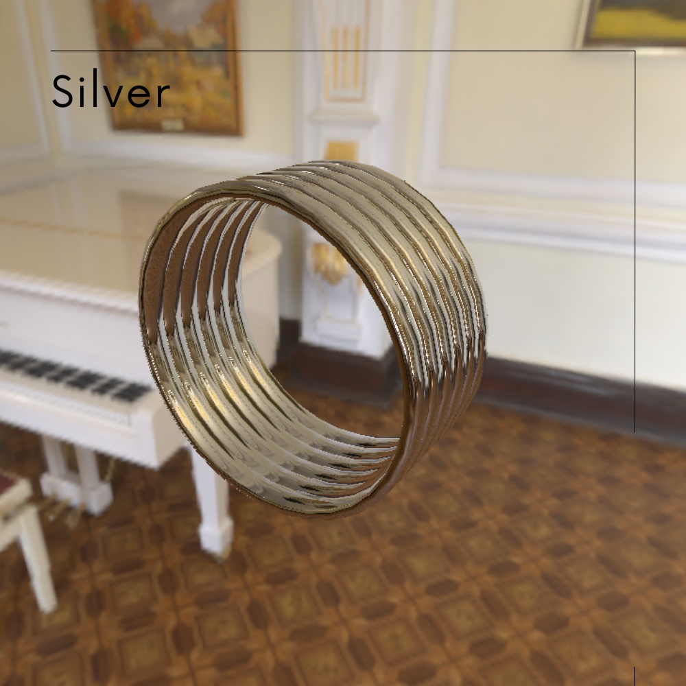 アームブレスレット【3Dモデル】