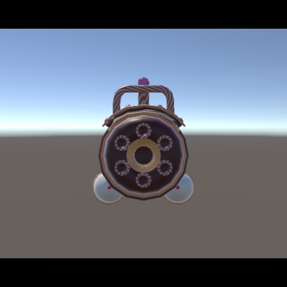 【3d】お菓子ミニガン