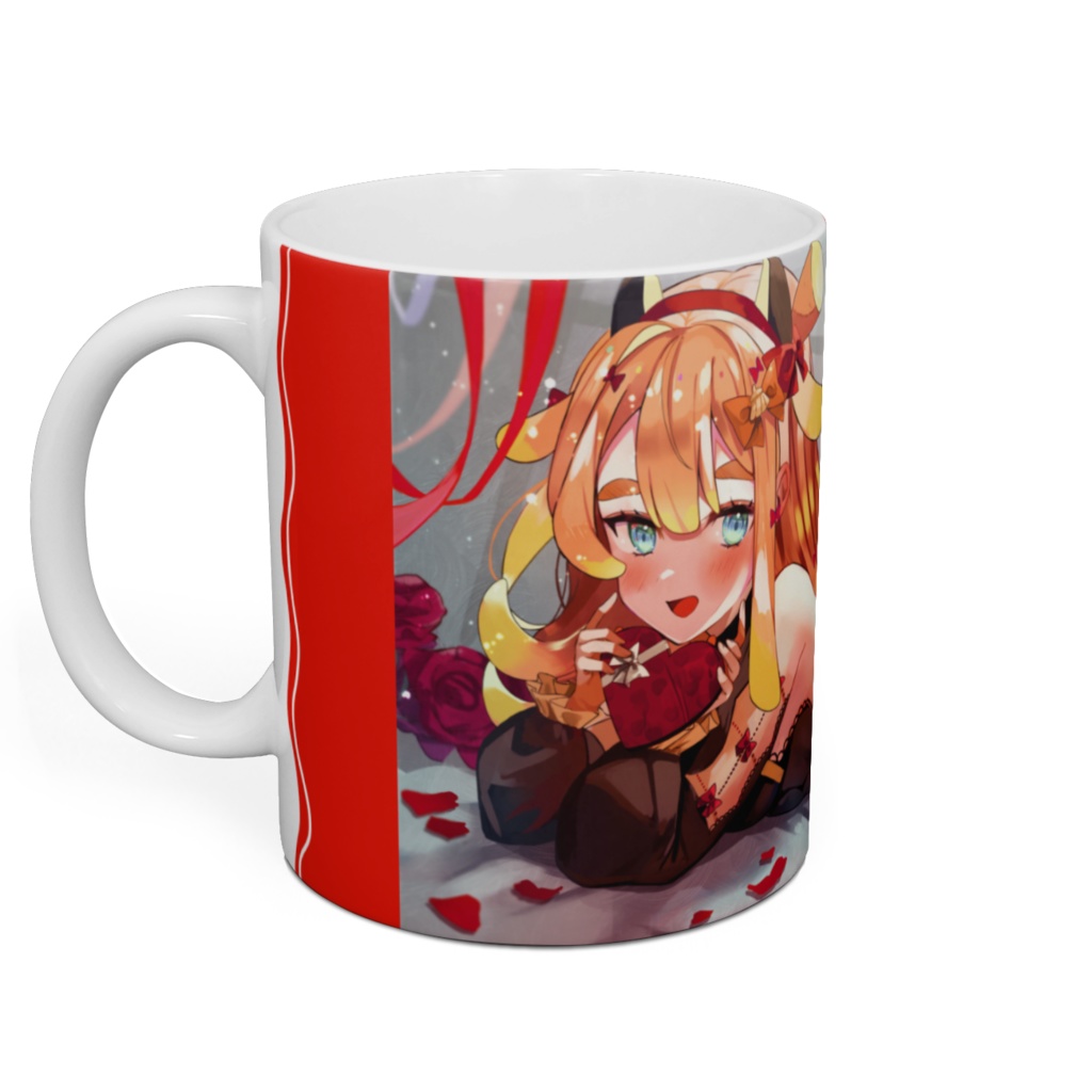 【Valentineイラスト】バナナマグカップ【illust:Tiffany Swanlake様】