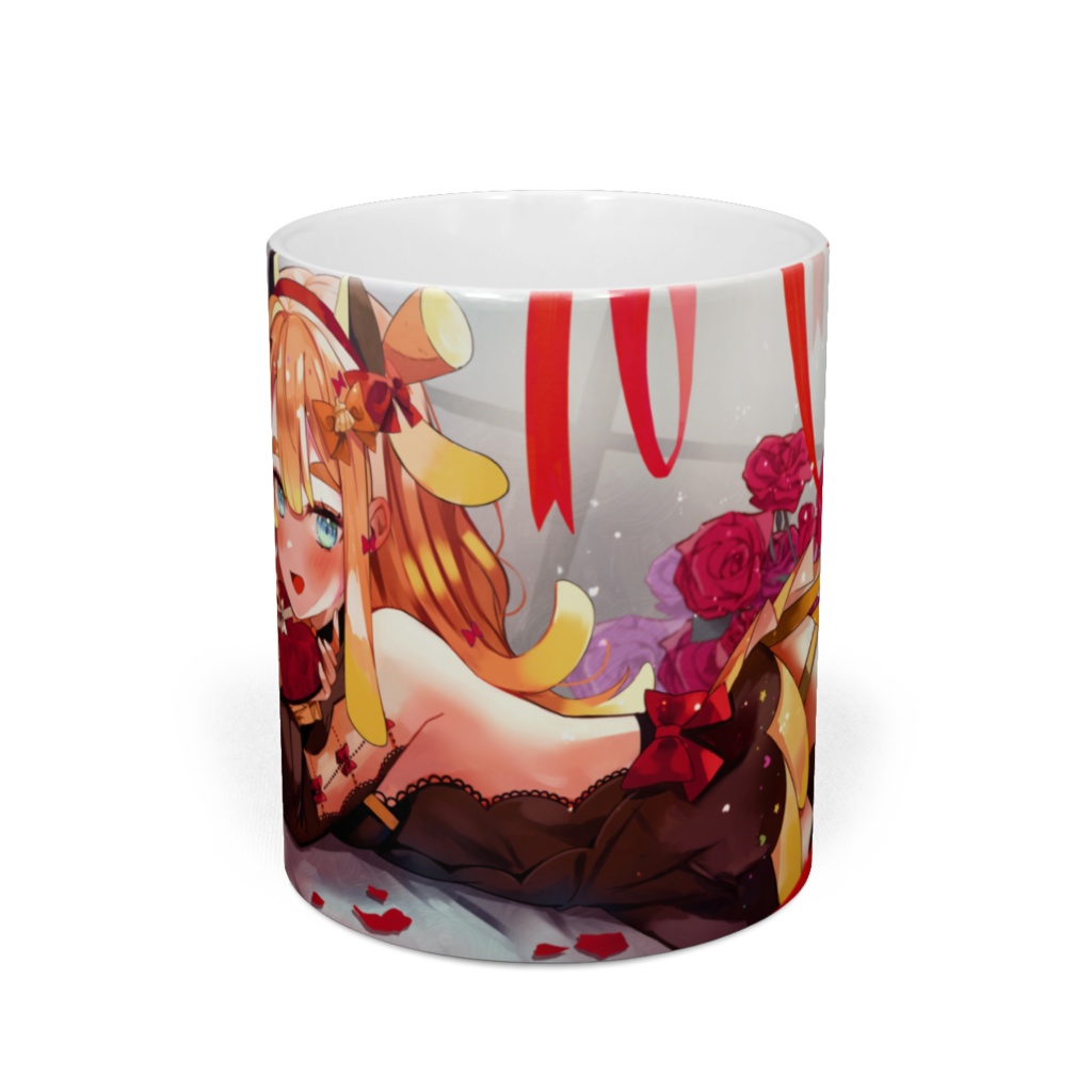 【Valentineイラスト】バナナマグカップ【illust:Tiffany Swanlake様】