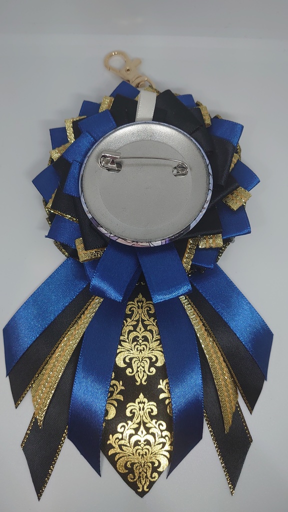 痛ロゼット　金×青×黒