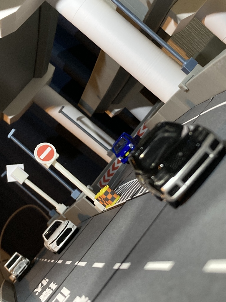 【豪華5点セット】1:64 ミニカージオラマ 立体交差スペシャルアソートセット