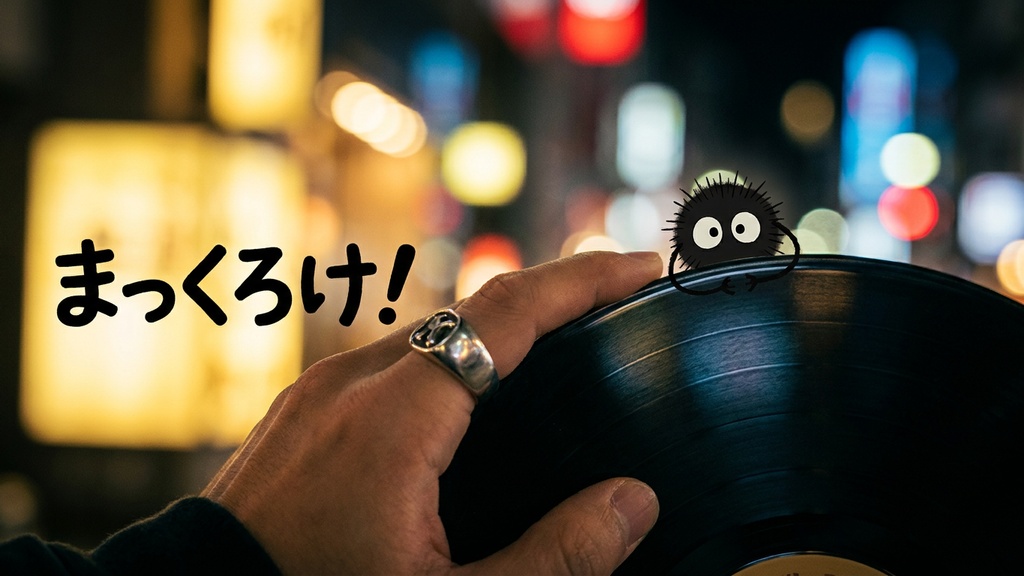 『空耳サンプリング』ねぇ、あんたどれ?全員まっくろけ!なビート soot sprites bpm90 8×4
