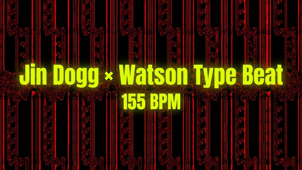 Jin Dogg × Watson Type Beat "sig" | 不気味系 DARK TRAP BPM155