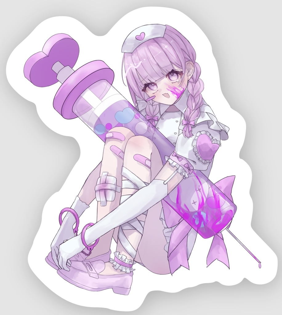 君専用💉白衣の天使【ステッカー】