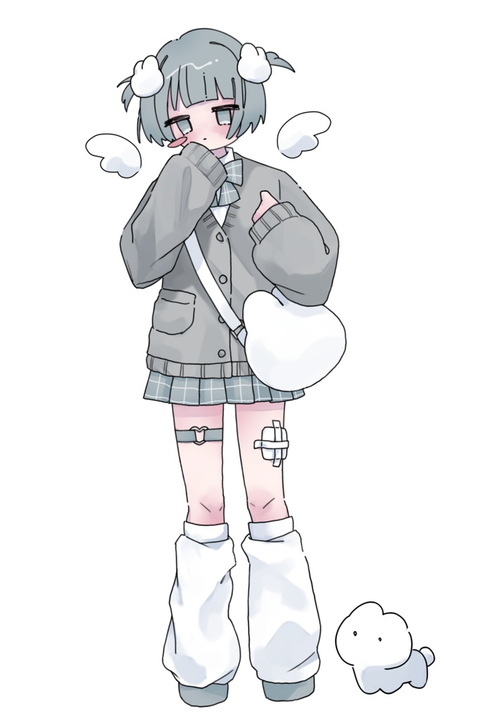 うさちゃん🐰と一緒【ステッカー】