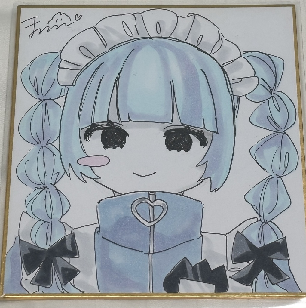 代理ちゃん【原画色紙】