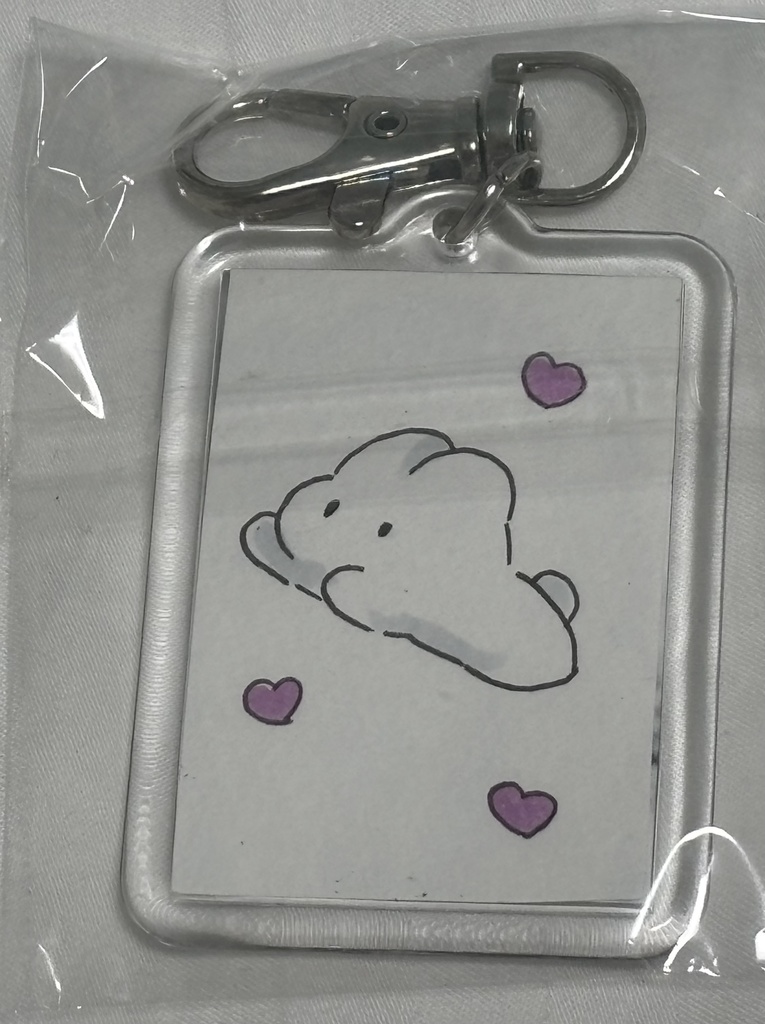 ジャージうさぎ【原画キーホルダー】