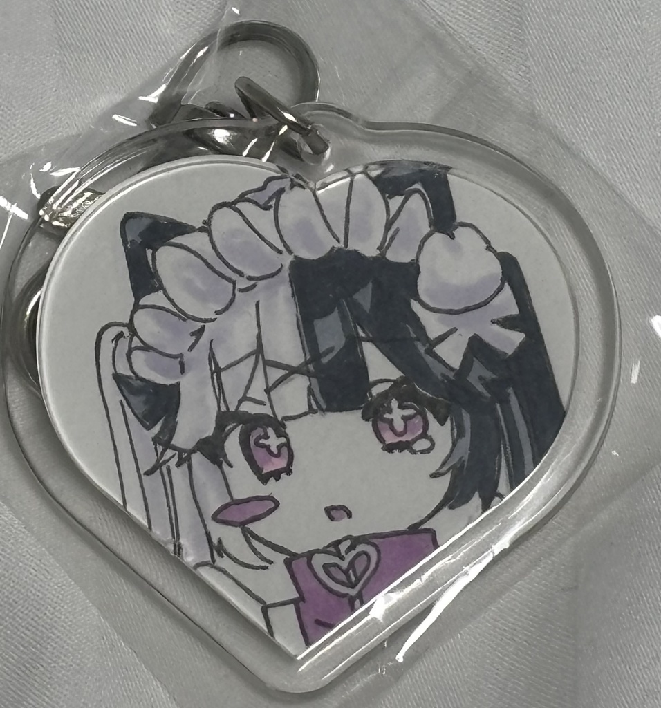 きゅるるるるん【原画キーホルダー】