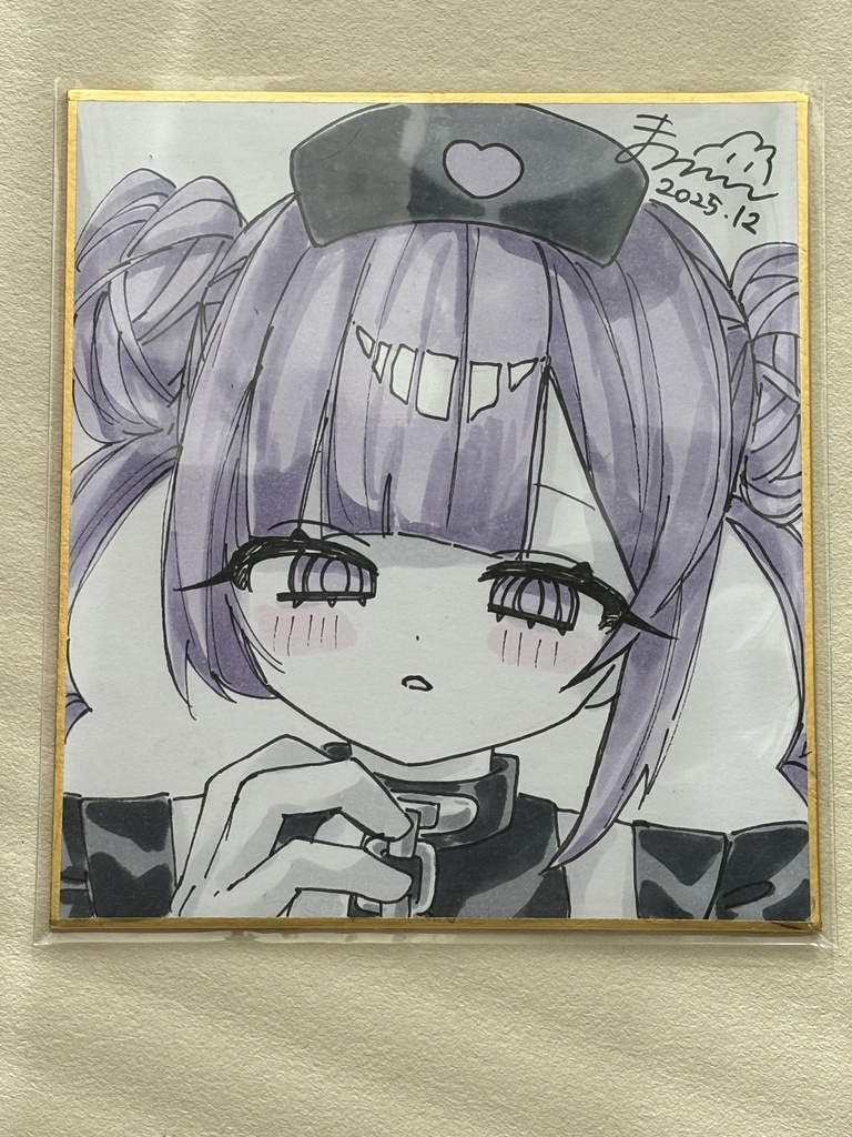 【原画色紙】病みかわ🫟ナースちゃん①
