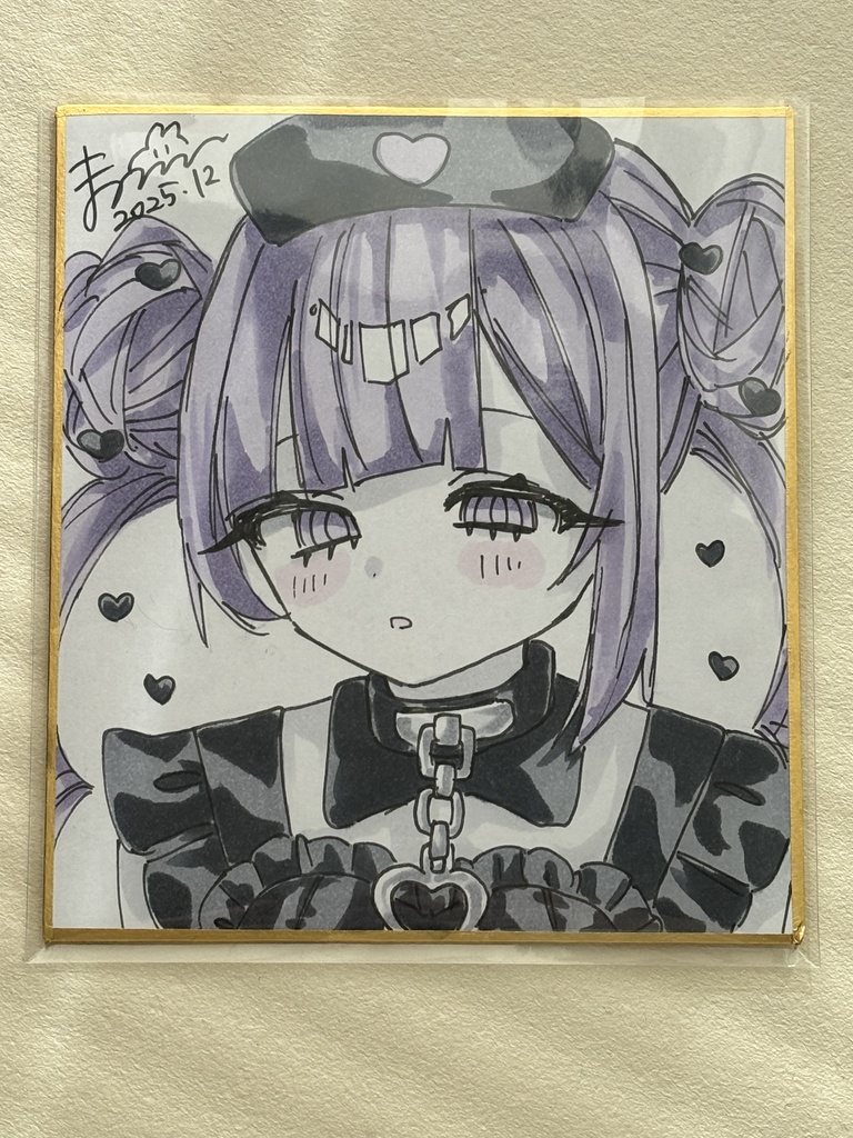 【原画色紙】病みかわ🫟ナースちゃん②