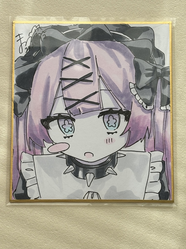 【原画色紙】anemoneちゃん