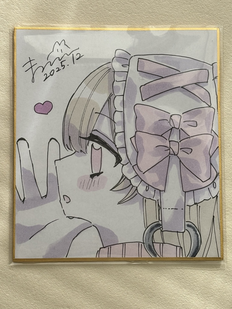 【原画色紙】私だけの王子様🌷