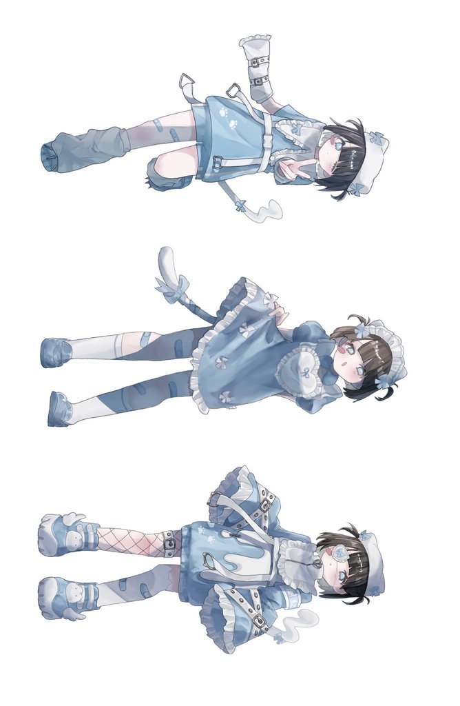 【ポストカード】猫ジャージちゃんつめつめ