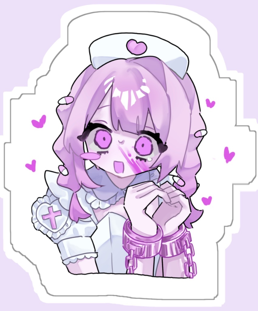 【ステッカー】病みかわナースちゃん🎀