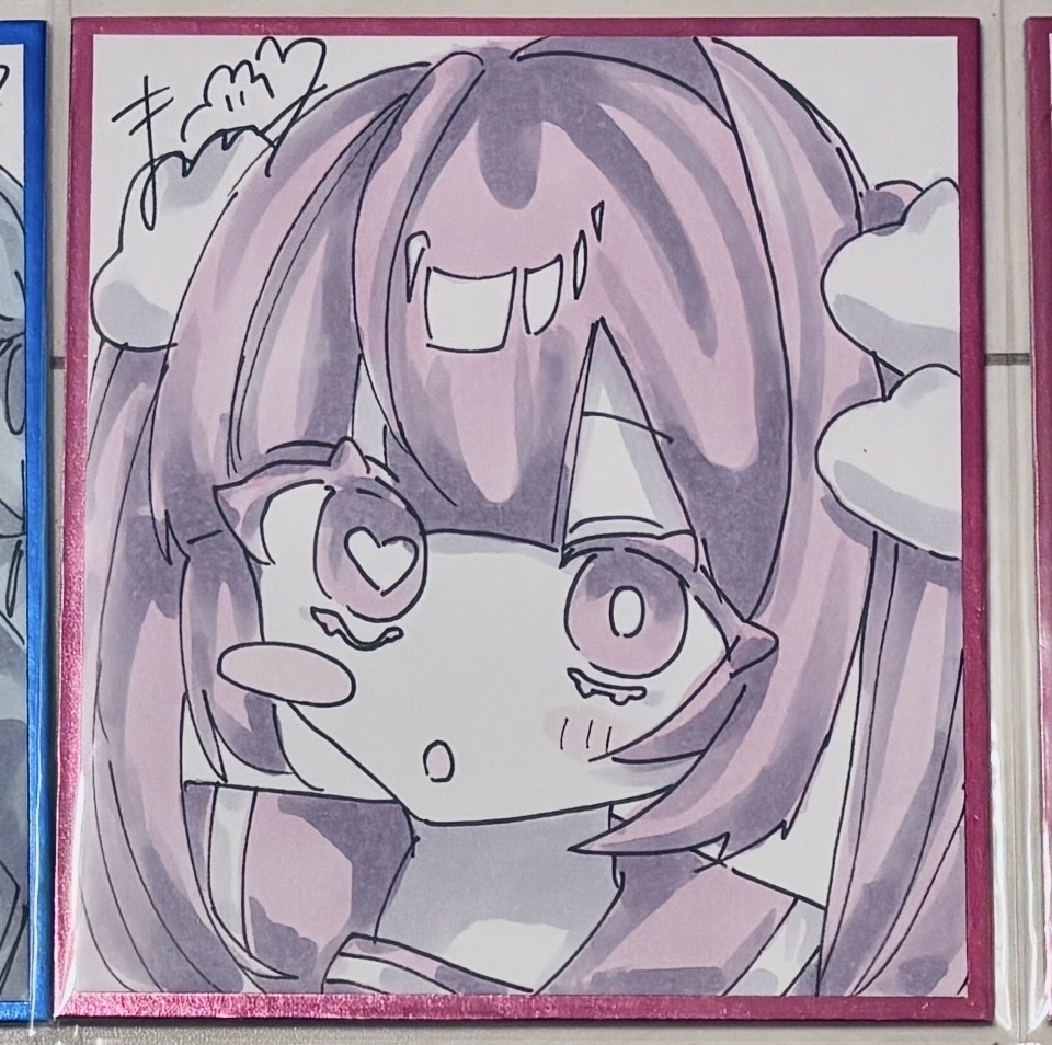 【原画色紙】私以外要らないでしょ?