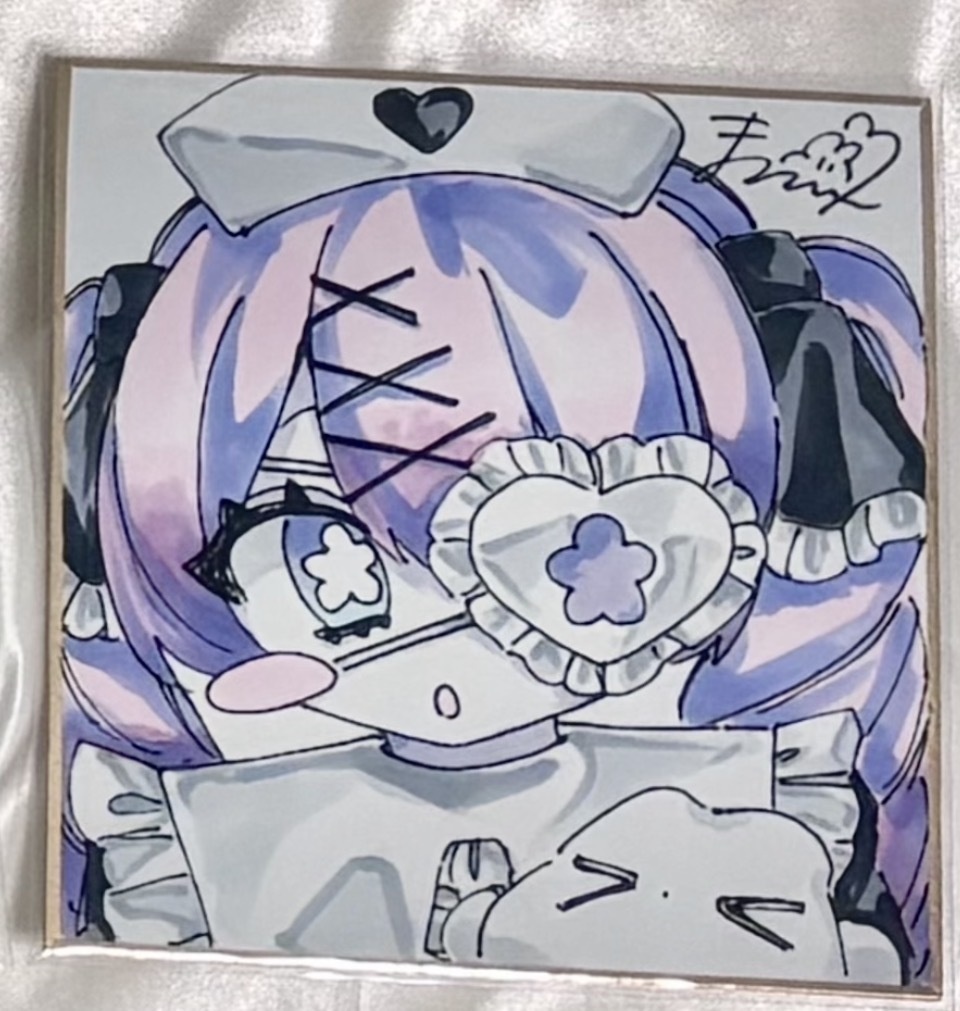 【原画色紙】anemoneナースちゃん