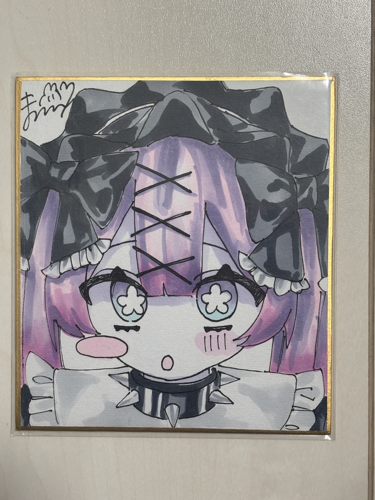 【原画色紙】anemoneちゃん