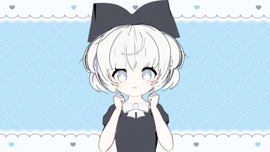 VTuber Adoptable "Sand dollar" 3D Model